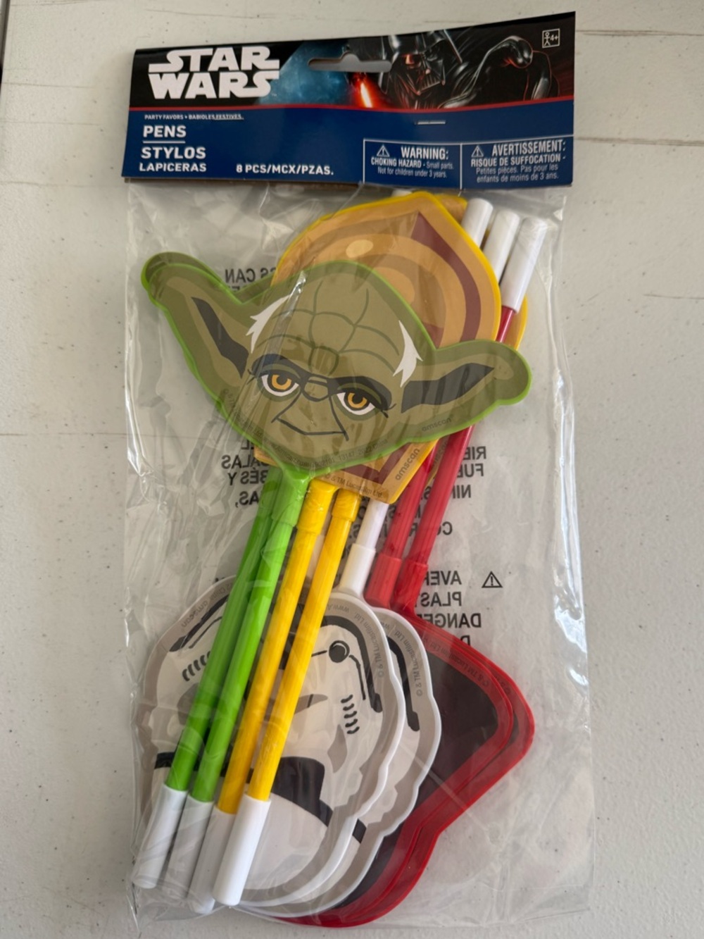 Star Wars pens party favor pack